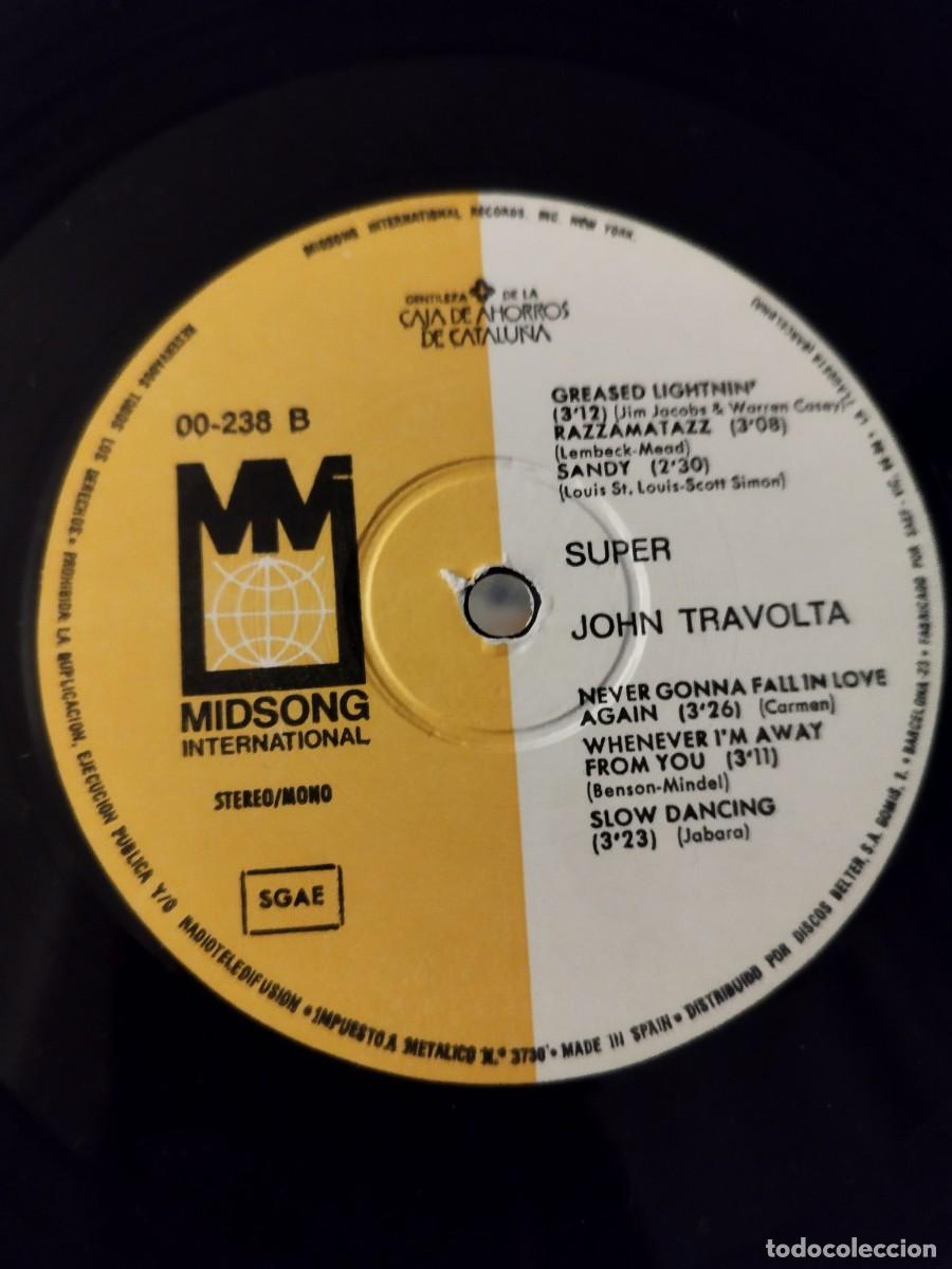 Discos de vinilo: John Travolta, Super John Travolta. Vinilo Lp. - Foto 2