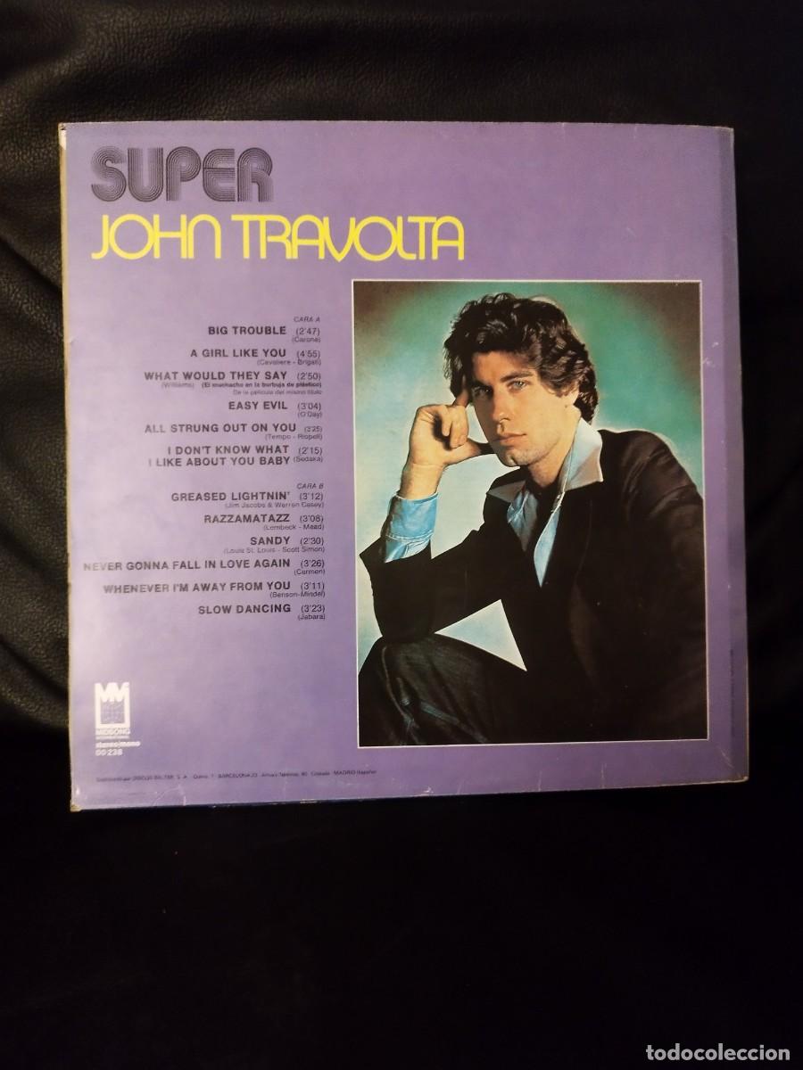 Discos de vinilo: John Travolta, Super John Travolta. Vinilo Lp. - Foto 3