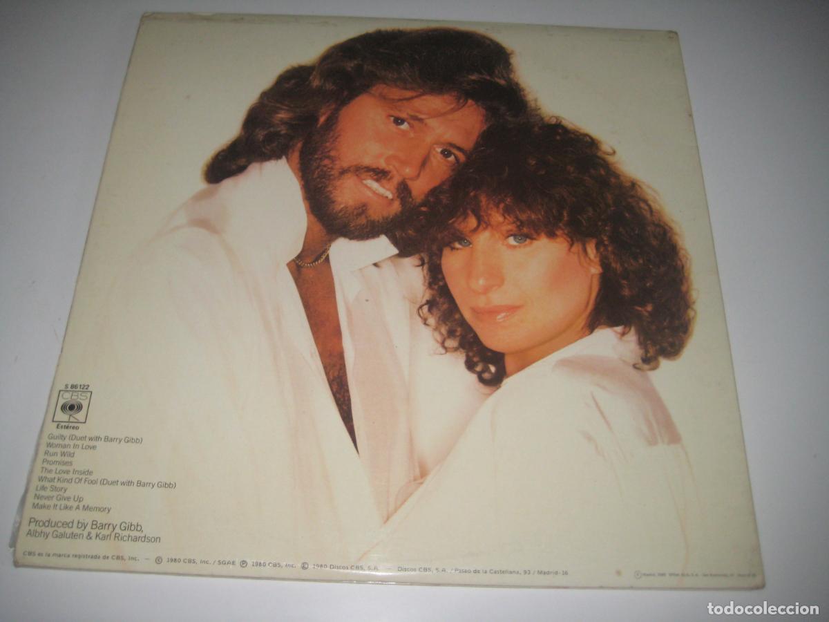 Discos de vinilo: Barbra Streisand - Guilty LP - Foto 2