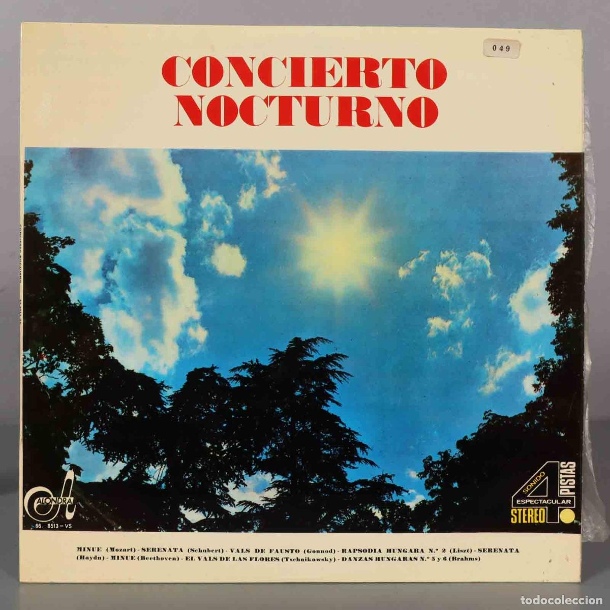 Discos de vinilo: LP. CONCIERTO NOCTURNO MATSCHAT - Foto 1