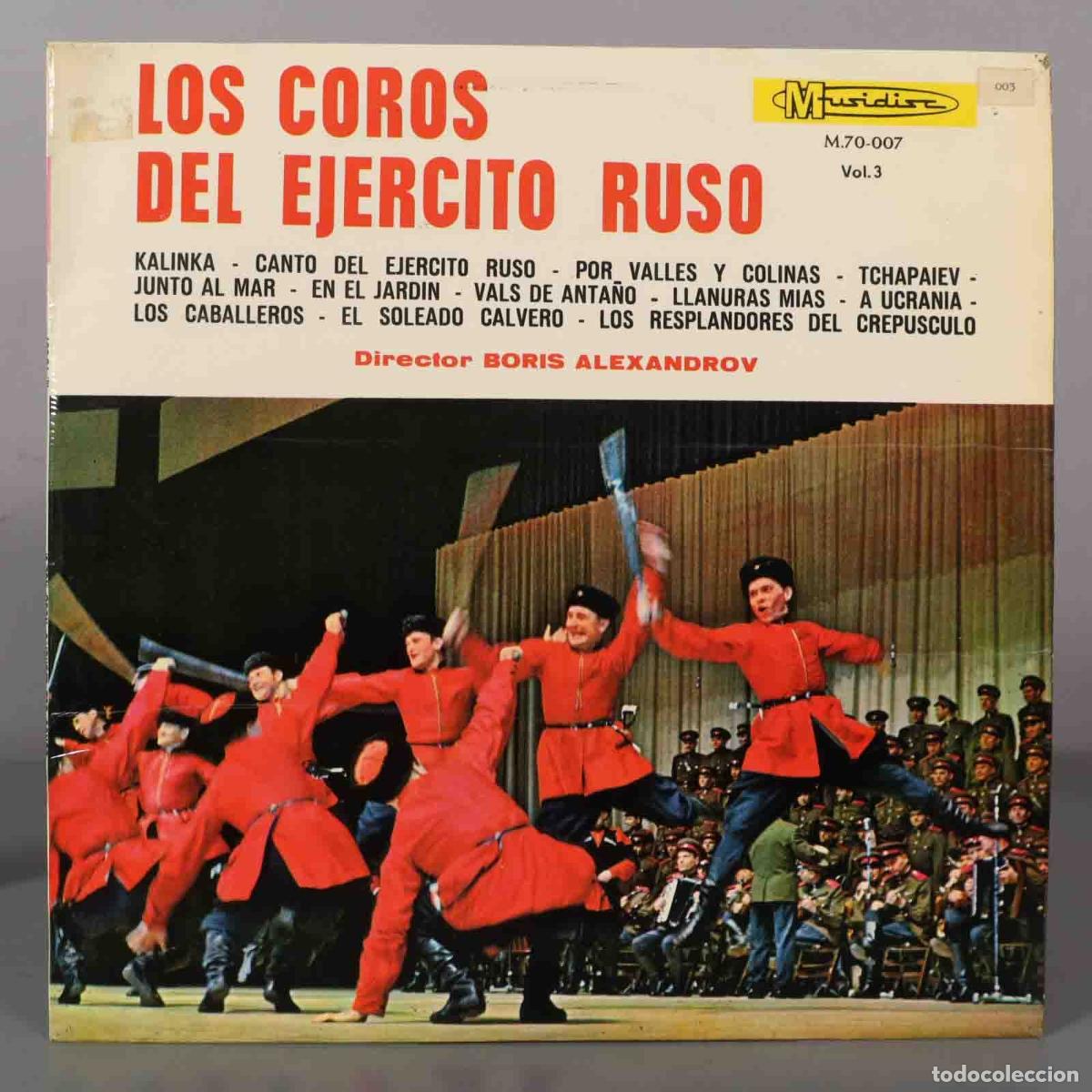 Discos de vinilo: LP. Alexandrov &ndash; Coros Del Ej&eacute;rcito Ruso (Vol. 3) - Foto 1