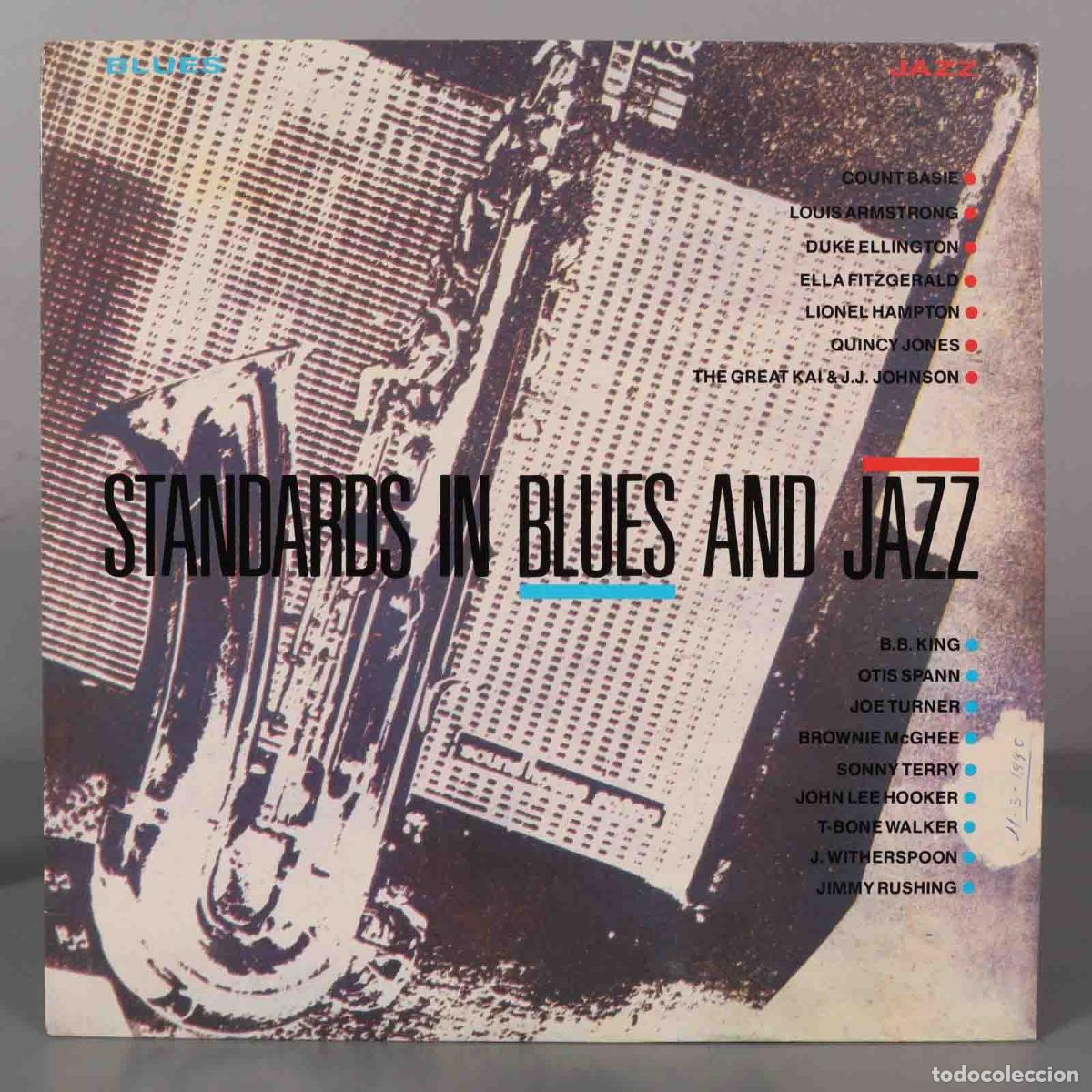 Discos de vinilo: LP. Various &ndash; Standards In Blues And Jazz - Foto 1