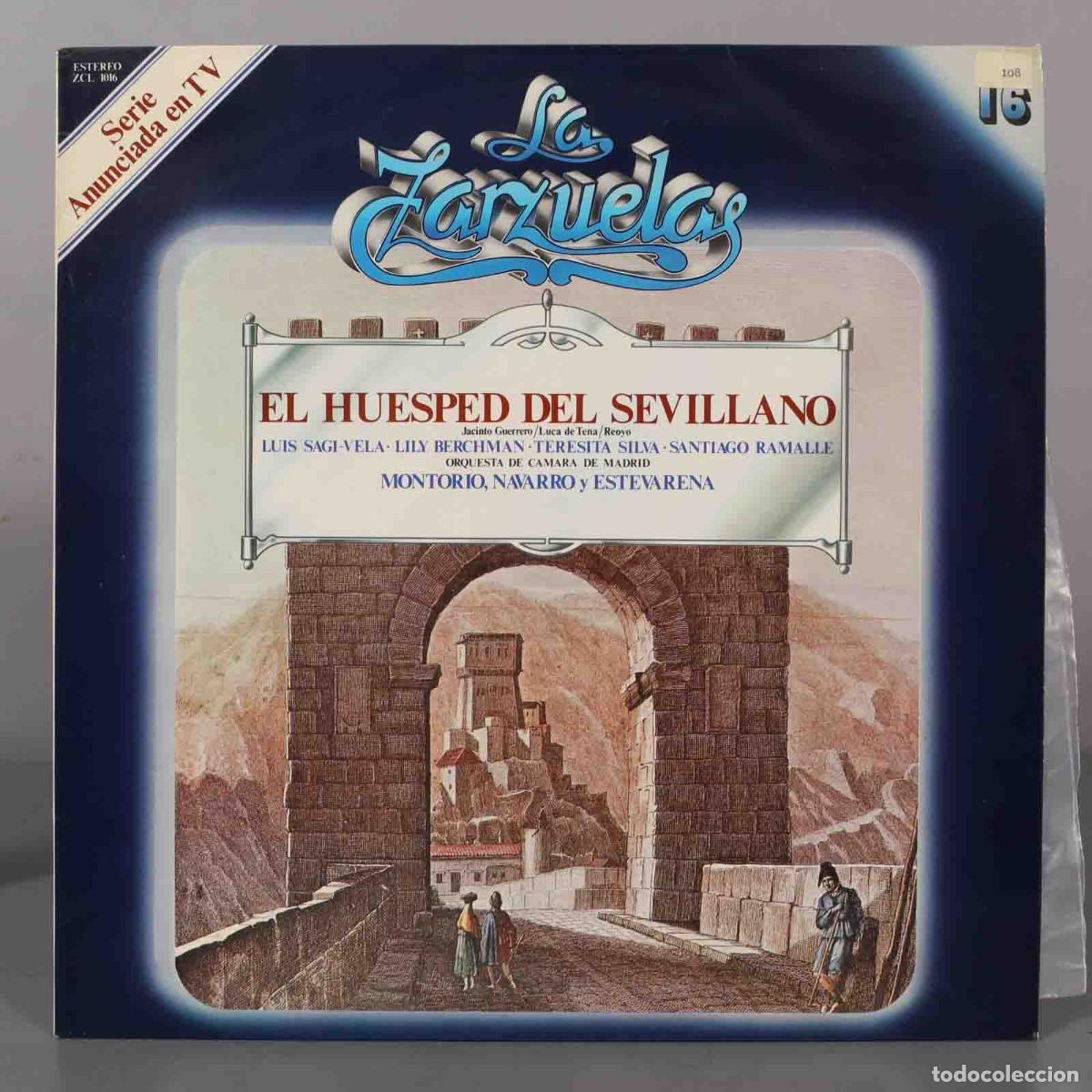 Discos de vinil: LP. EL HUESPED SEVILLANO. NAVARRO MONTORIO