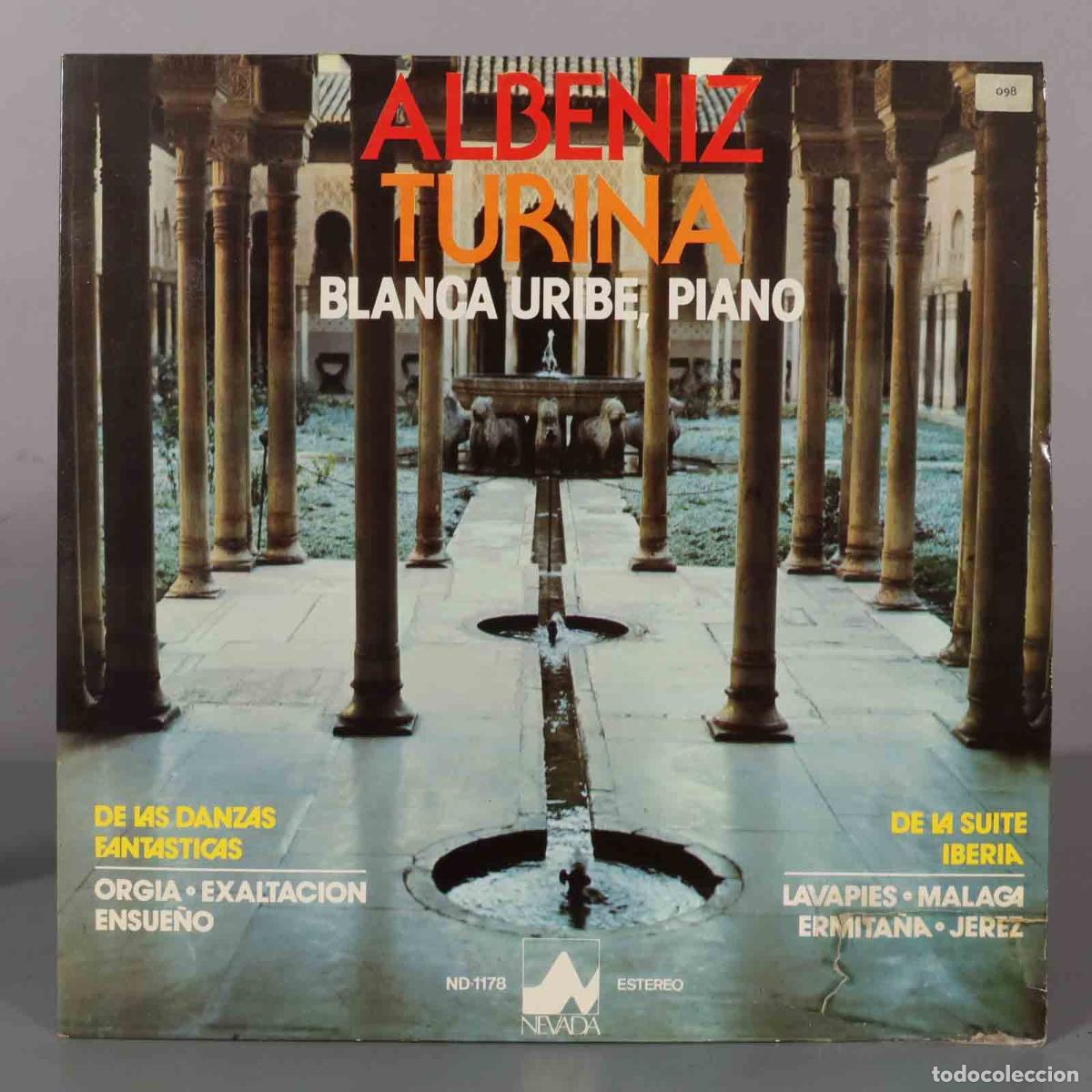 Discos de vinil: LP. Albeniz / Turina, Blanca Uribe &ndash; De Las Danzas Fantasicas / De La Suite Iberia