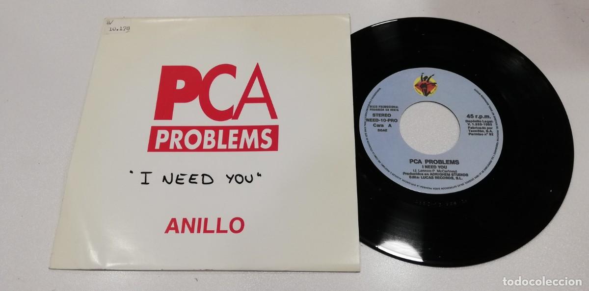 Discos de vinilo: SCO106-PCA Problems - I Need You (7&rdquo;, S/Sided, Promo) - Foto 1