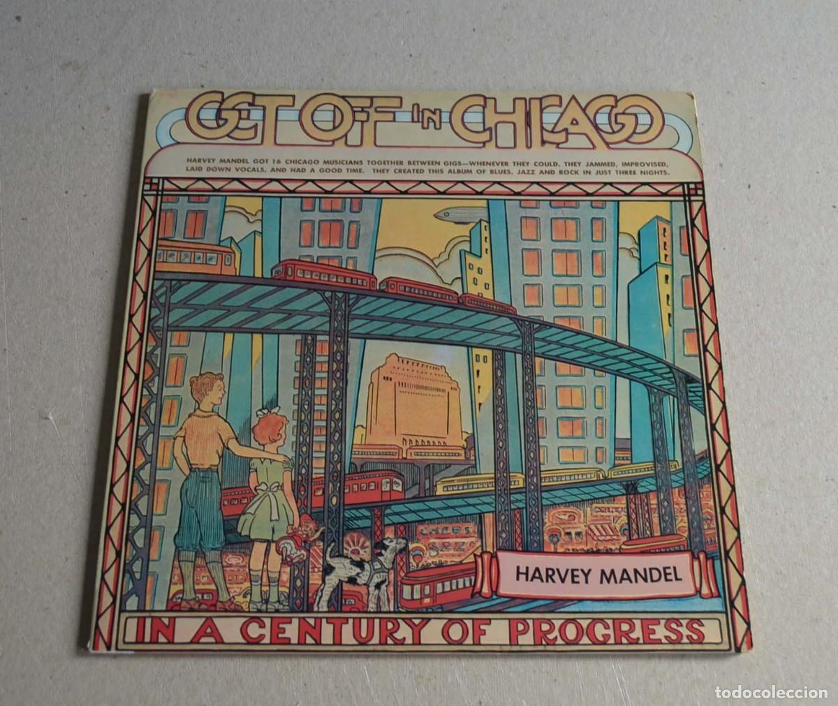 Discos de vinilo: HARVEY MANDEL - GET OFF IN CHICAGO - Foto 1