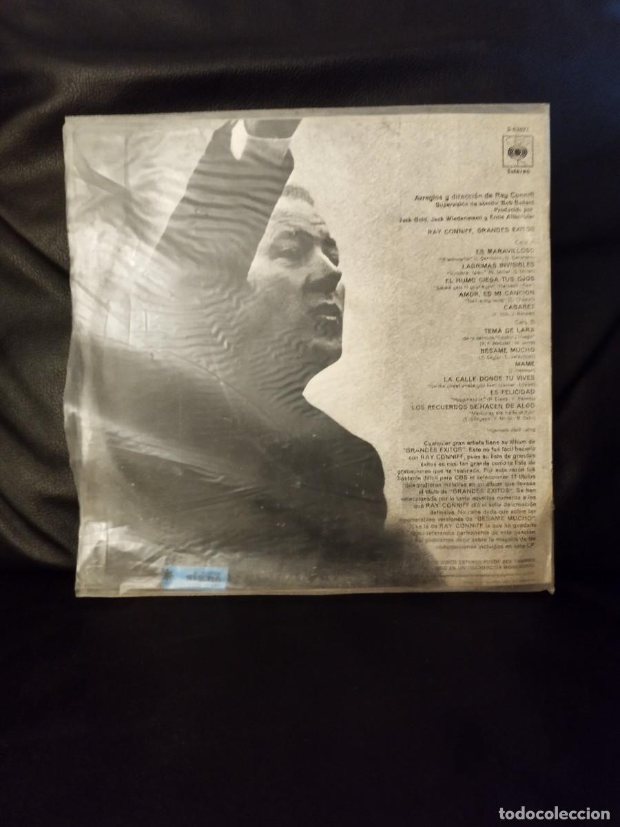 Discos de vinilo: Ray Connigs, greatest hits. Vinilo Lp. - Foto 3