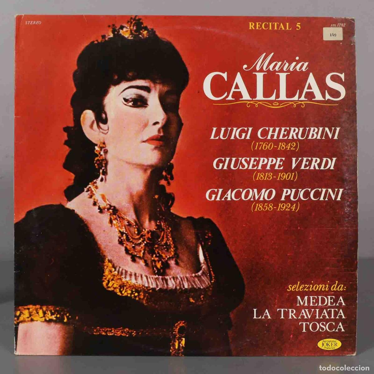 Discos de vinil: LP. Maria Callas &ndash; Recital 5