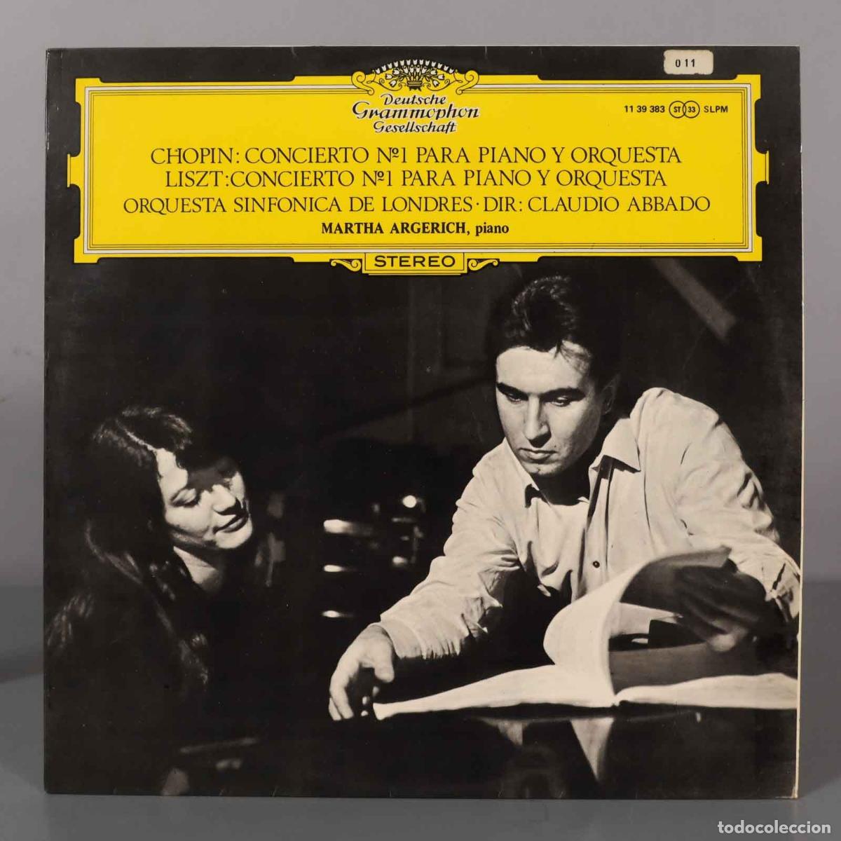 Vinyl records: LP. CHOPIN CONIERTO 1 PARA PIANO LISZT CONIERTO 1 PARA PIANO