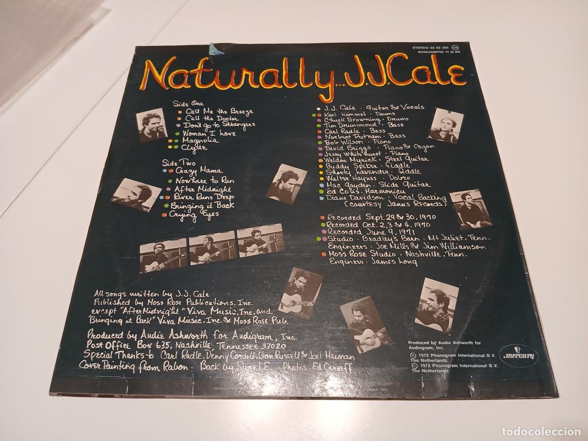 Discos de vinilo: J. J. CALE -NATURALLY- LP DISCO VINILO - Foto 7
