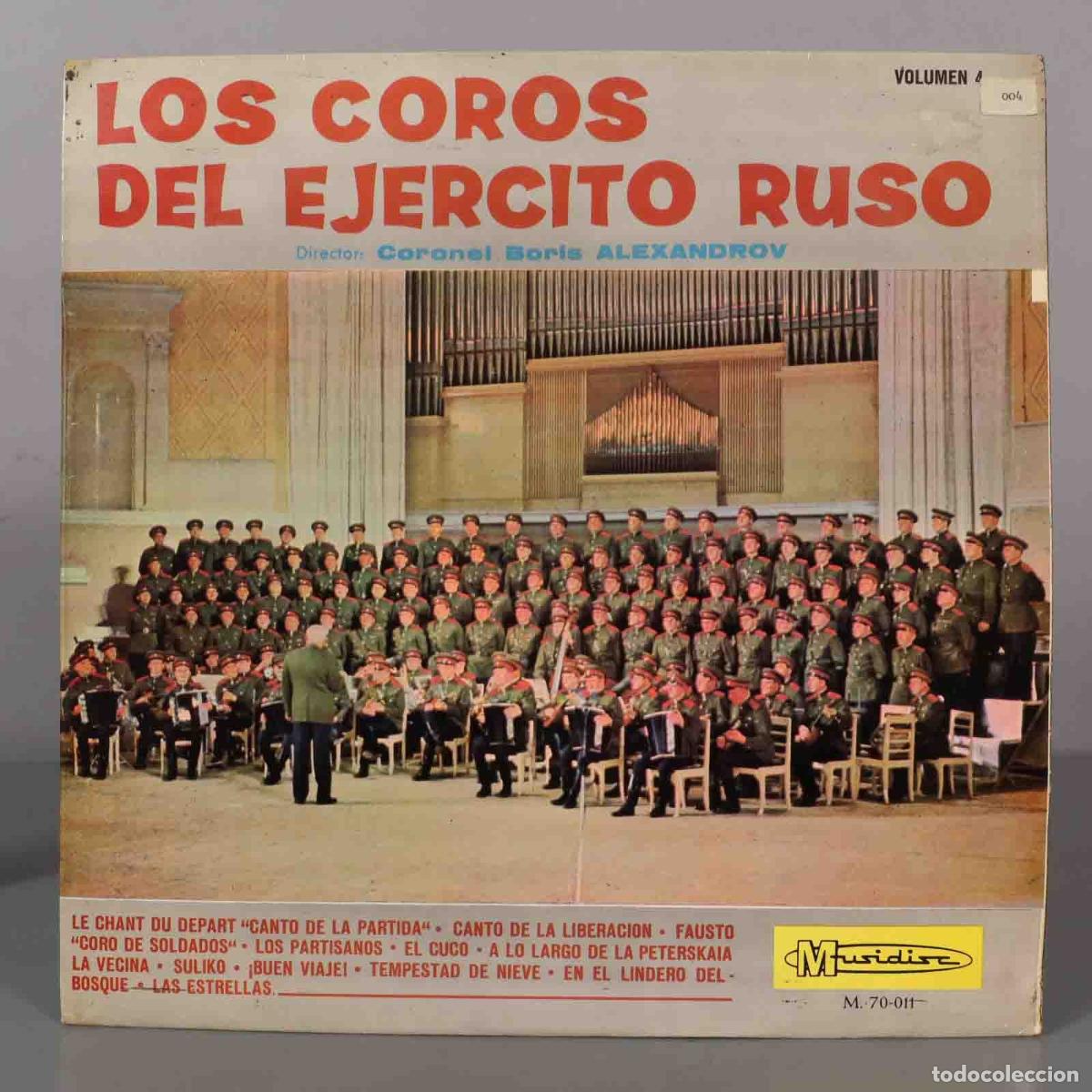 Discos de vinilo: LP. COROS DEL EJERCITO RUSO (Vol. 4) - Foto 1