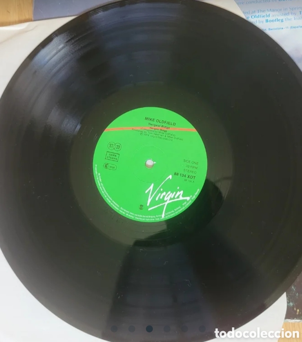 Discos de vinilo: Mike Oldfield Hergest Ridge LP - Foto 3
