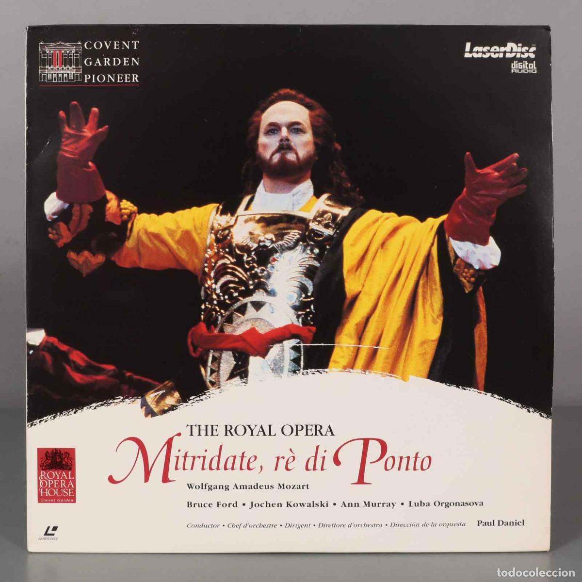 Discos de vinil: LASERDISC. MITRIDATE RE DI PONTO. DANIEL MOZART