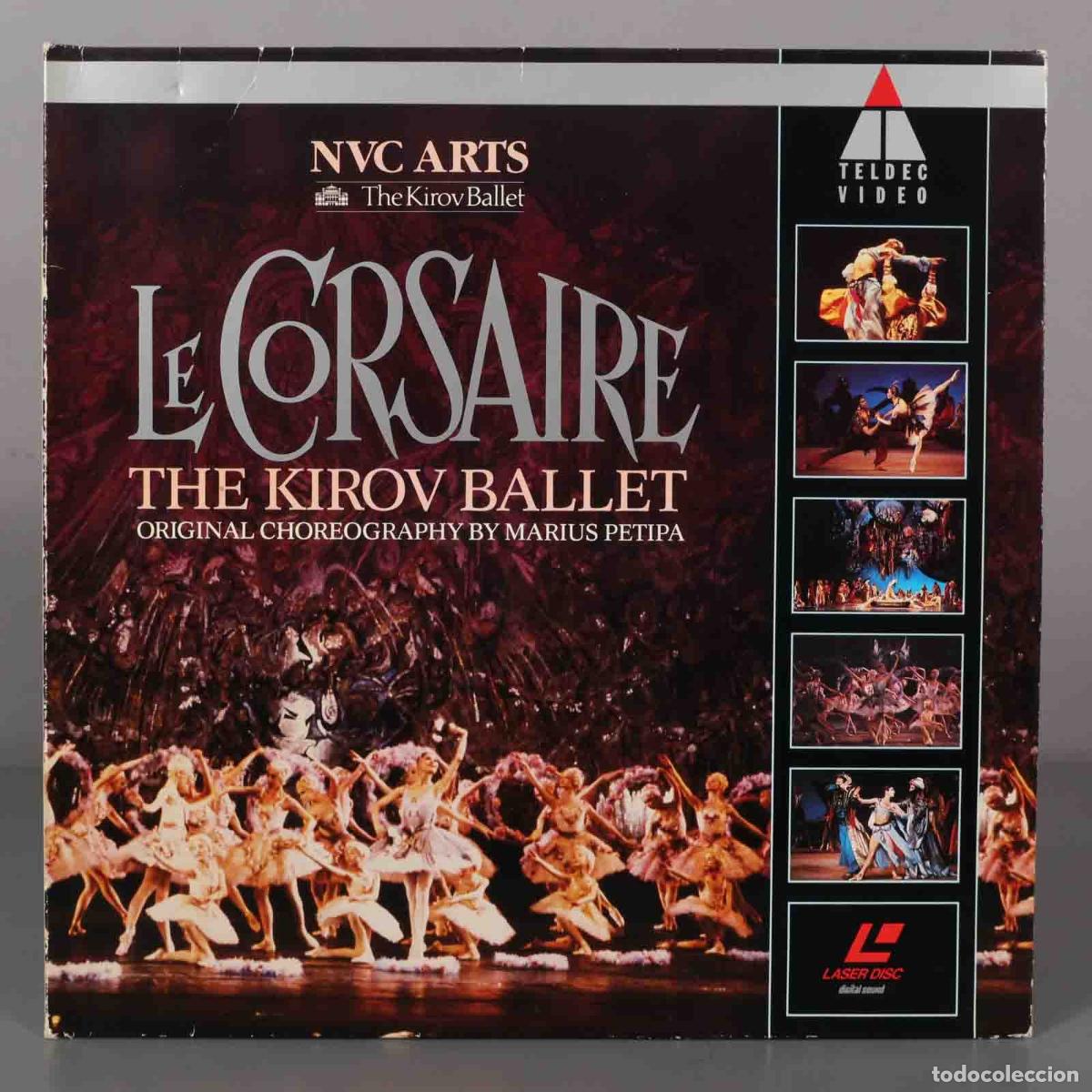 Discos de vinil: LASERDISC. LE CORSAIRE THE KIROV BALLET. PETIPA FEDOTOV