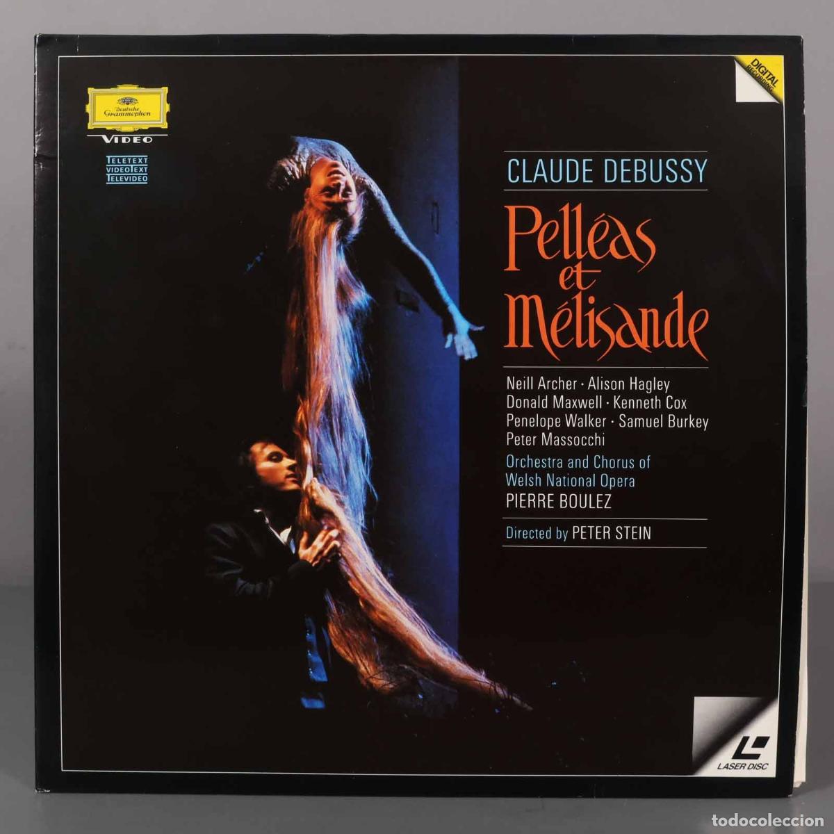 Discos de vinil: LASERDISC. DEBUSSY PELLEAS ET MELISANDE STEIN BOULEZ
