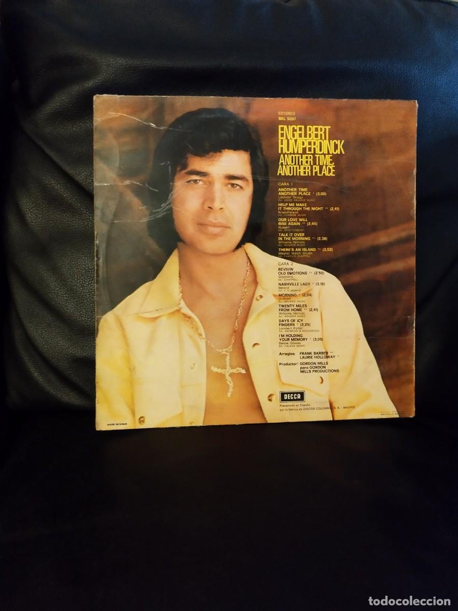 Discos de vinilo: Engelbert Humperdinck &ndash; Another Time, Another Place. Vinilo Lp. - Foto 3