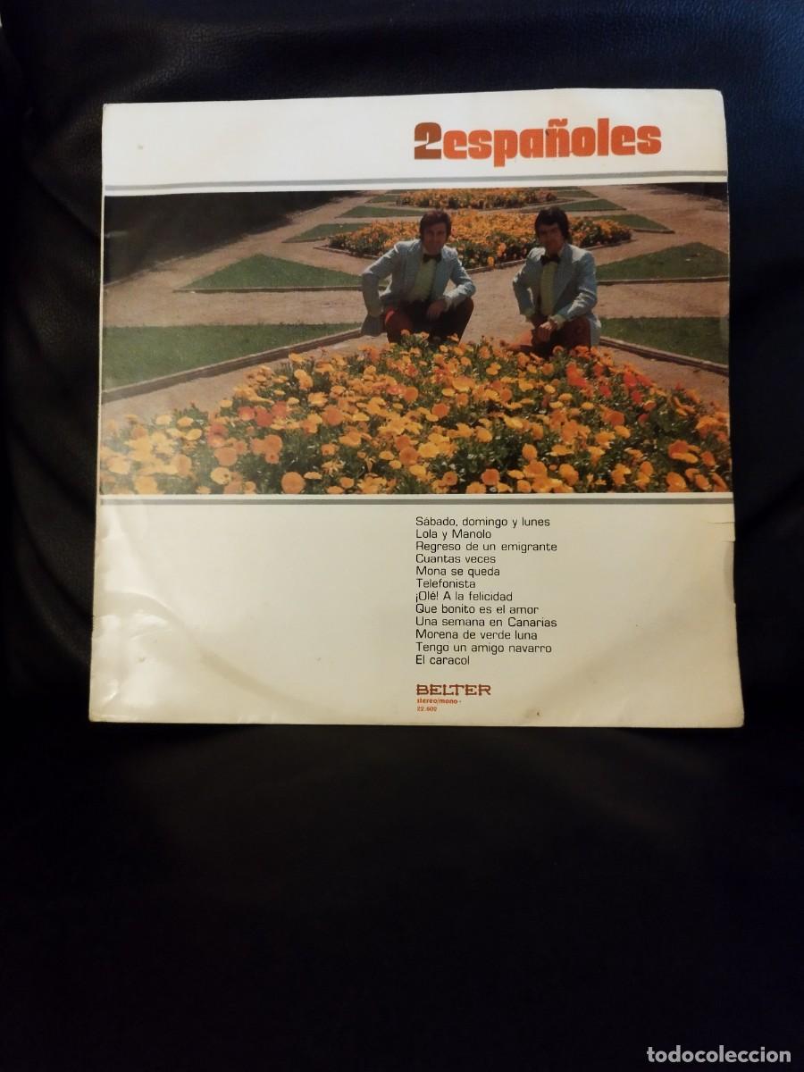 Discos de vinilo: 2 Espa&ntilde;oles, 2 espa&ntilde;oles. Vinilo Lp. - Foto 1
