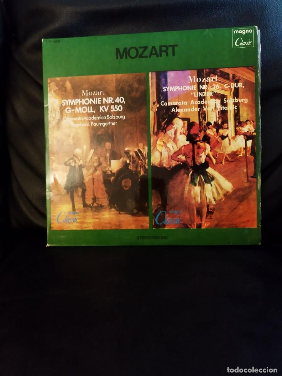 Discos de vinil: W. Amadeo Mozart. Vinilo Lp.