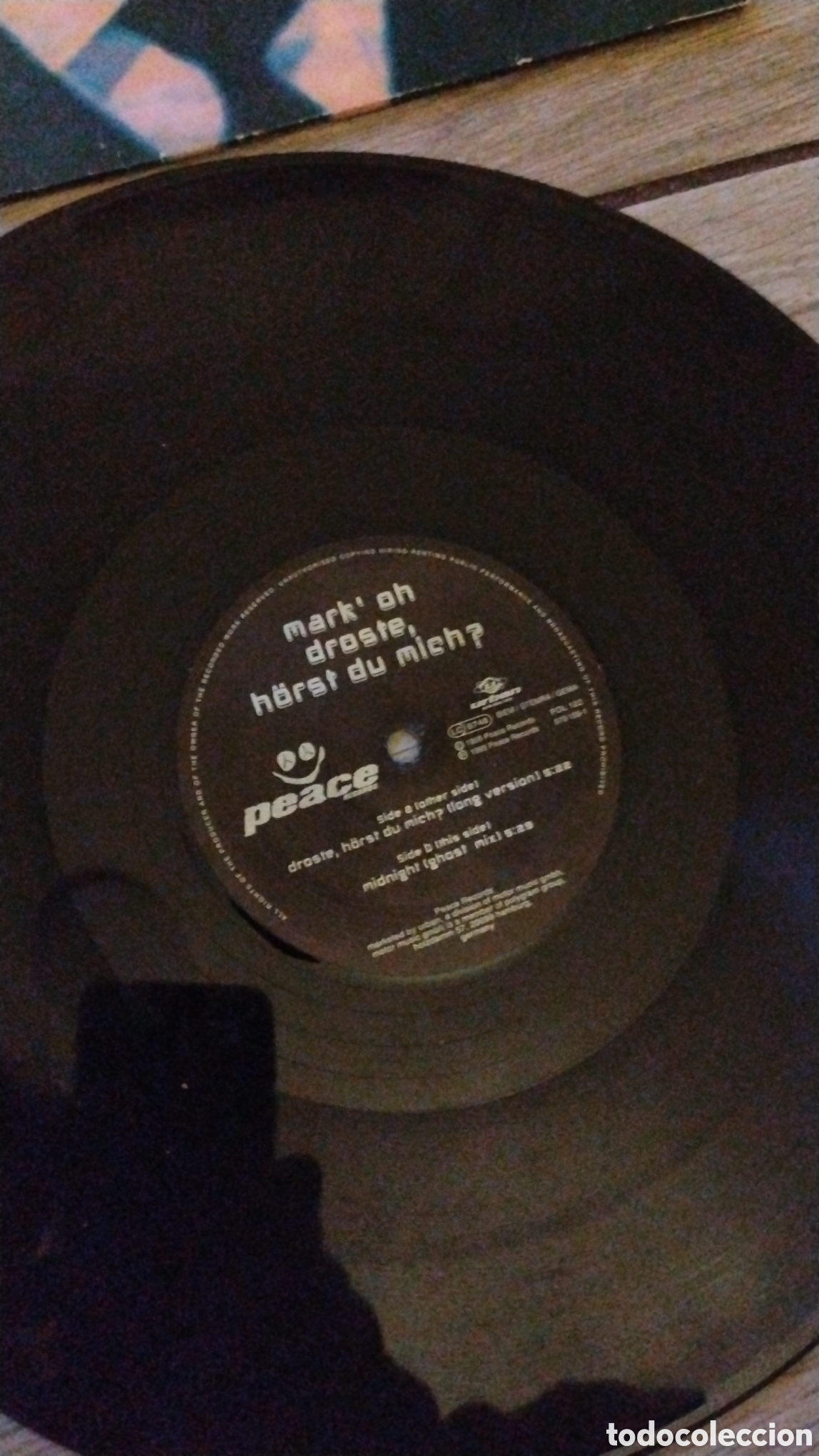 Discos de vinilo: MARK OH*-DROSTE,H&Ouml;RST DU MICH?-MAXI-PEACE RECORDS/GRERMANI-IB - Foto 3