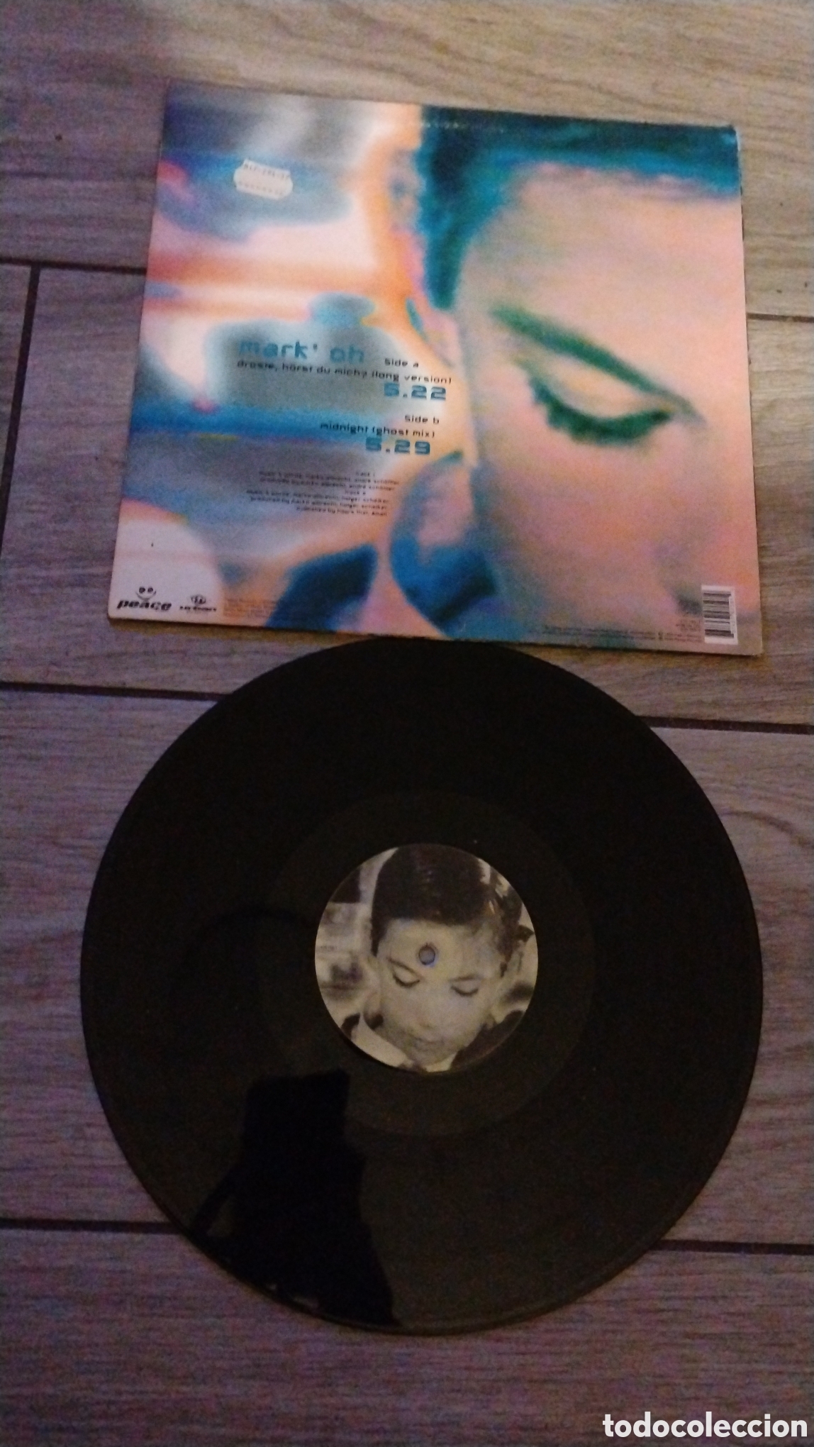 Discos de vinilo: MARK OH*-DROSTE,H&Ouml;RST DU MICH?-MAXI-PEACE RECORDS/GRERMANI-IB - Foto 4