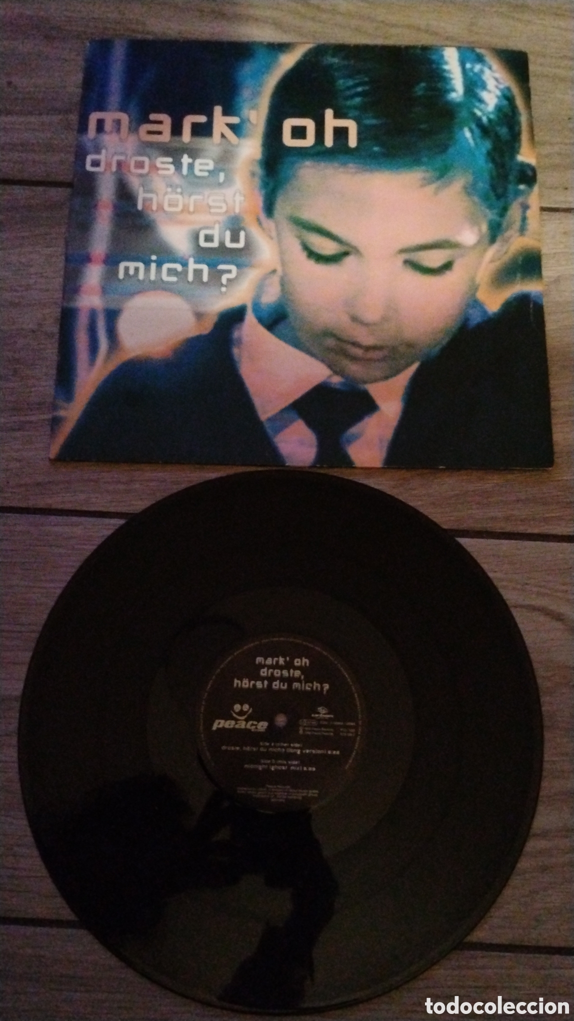 Discos de vinilo: MARK OH*-DROSTE,H&Ouml;RST DU MICH?-MAXI-PEACE RECORDS/GRERMANI-IB - Foto 2