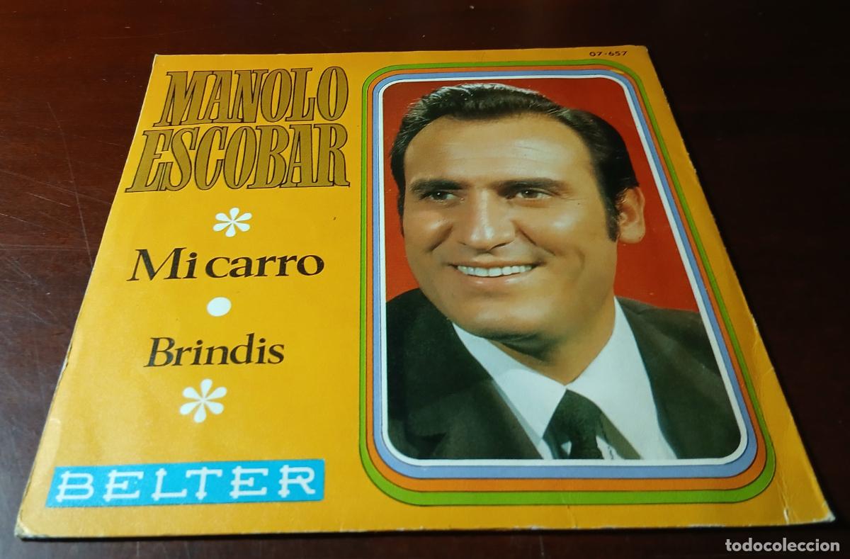 Discos de vinilo: MANOLO ESCOBAR - MI CARRO - 1969 - SINGLE - Foto 1