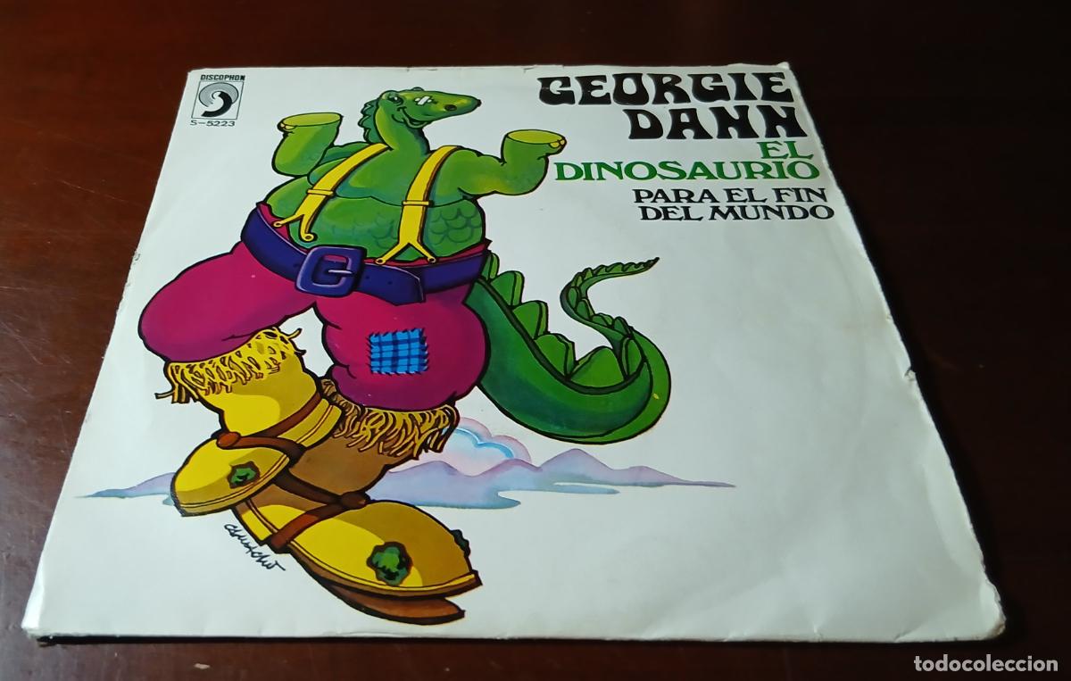 Discos de vinilo: GEORGIE DANN - EL DINOSAURIO - 1972 - SINGLE - Foto 1