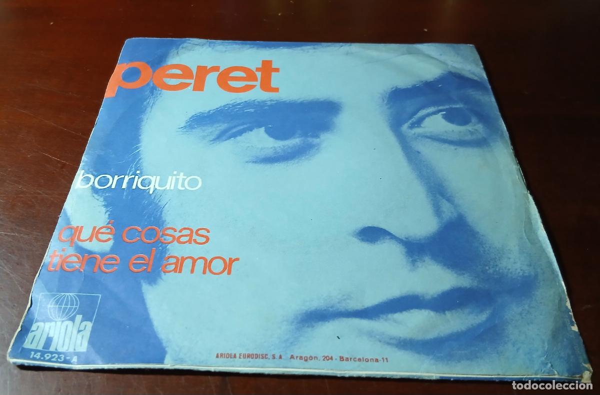 Discos de vinilo: PERET - BORRIQUITO - 1971 - SINGLE - Foto 1