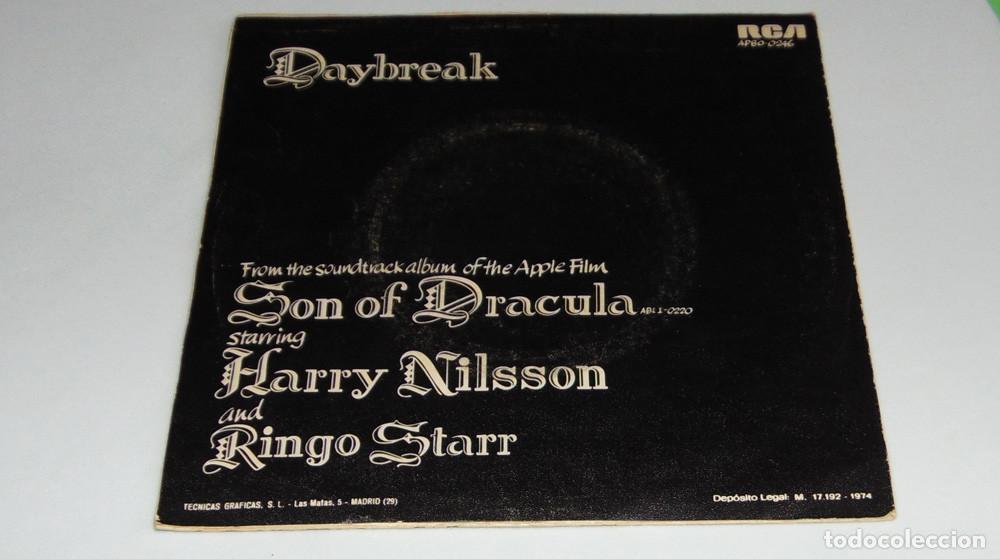 Discos de vinilo: Harry Nilsson &ndash; Daybreak SINGLE 1974 - Foto 2