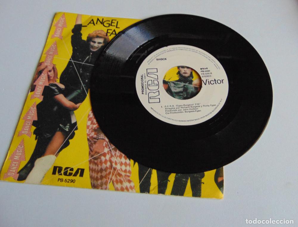Discos de vinilo: SHOCK - ANGEL FACE - SINGLE PROMO - Foto 3