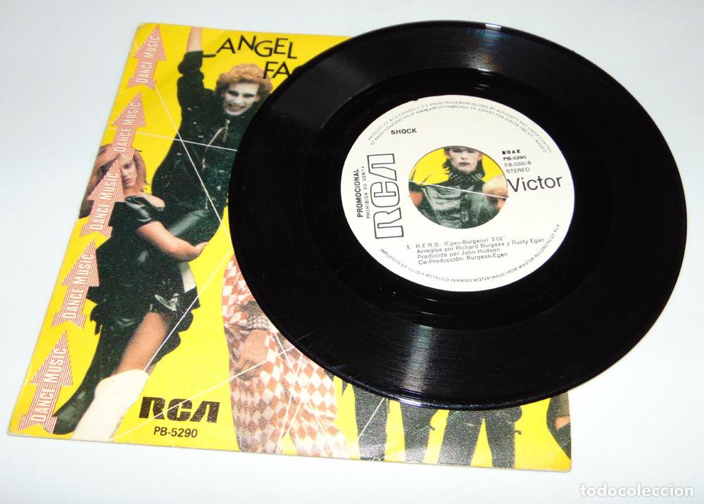Discos de vinilo: SHOCK - ANGEL FACE - SINGLE PROMO - Foto 5