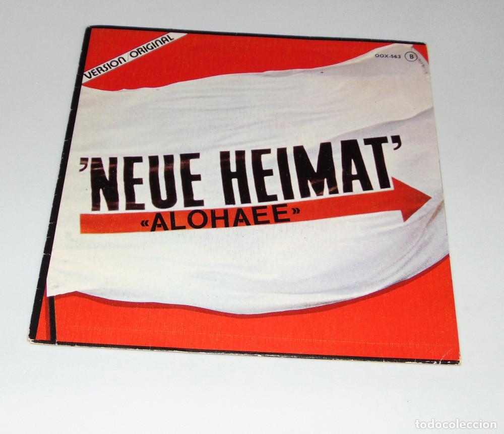 Discos de vinilo: NEUE HEIMAT - ALOHAEE - SINGLE 1982 - Foto 1