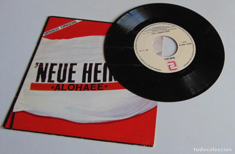Discos de vinilo: NEUE HEIMAT - ALOHAEE - SINGLE 1982 - Foto 5
