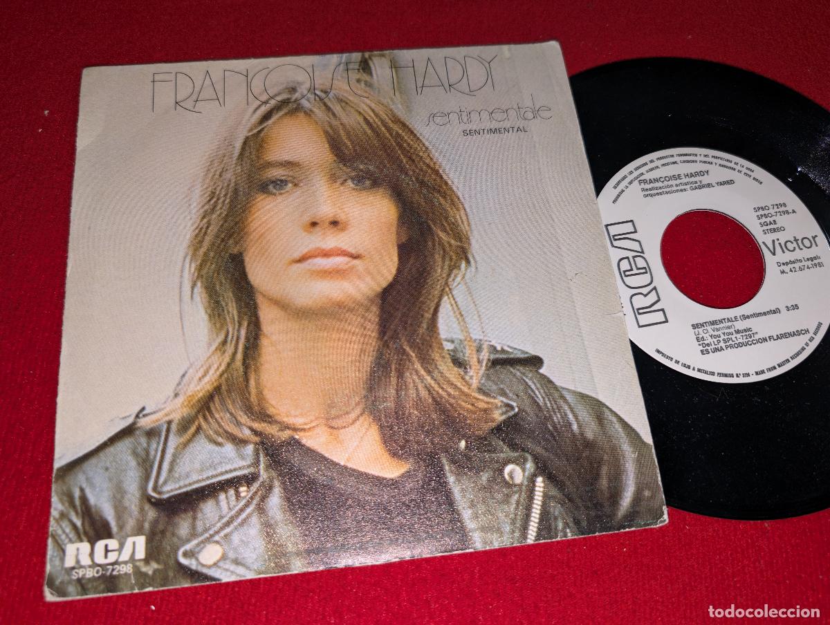 Dischi in vinile: FRANCOISE FRAN&Ccedil;OISE HARDY Sentimentale/Voyou voyou 7'' SINGLE 1981 RCA PROMO SPAIN ESPA&Ntilde;A