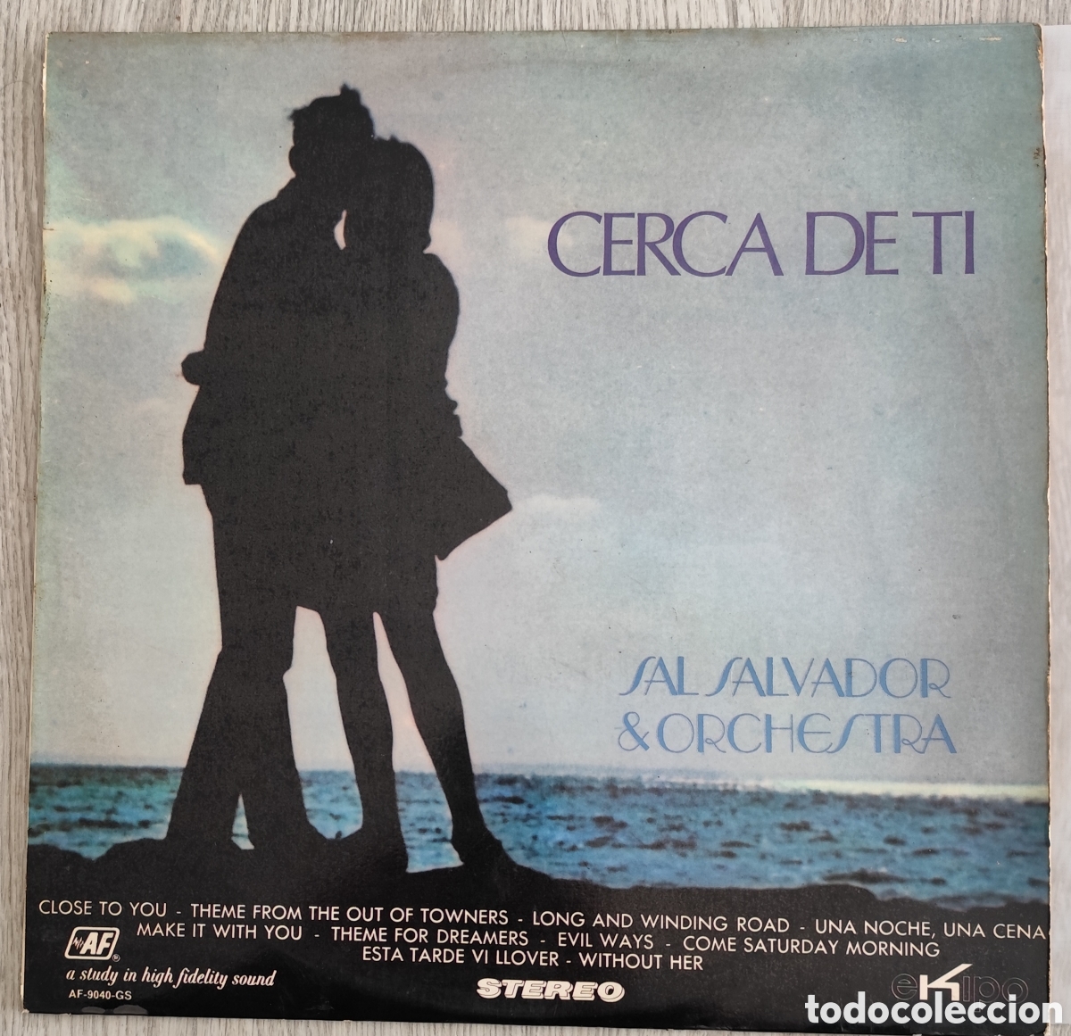 Discos de vinilo: SAL SALVADOR - CERCA DE TI - Foto 1
