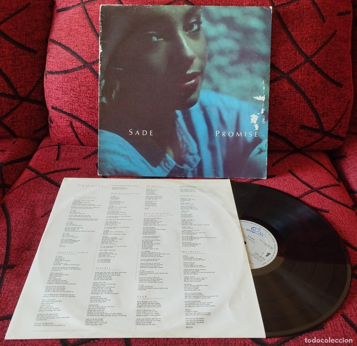 Discos de vinilo: SADE ** Promise ** VINILO LP ORIGINAL 1985 - Foto 1