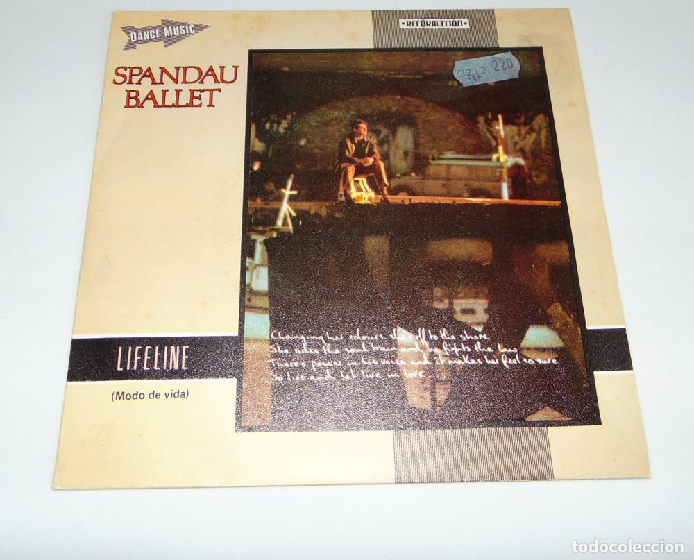 Discos de vinilo: SPANDAU BALLET - LIFE LINE - SINGLE 1982 - Foto 1