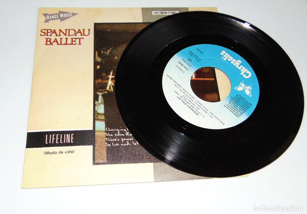 Discos de vinilo: SPANDAU BALLET - LIFE LINE - SINGLE 1982 - Foto 4
