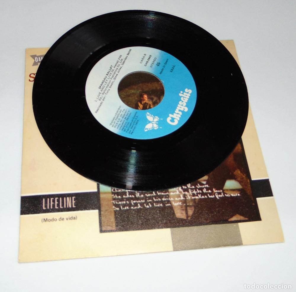 Discos de vinilo: SPANDAU BALLET - LIFE LINE - SINGLE 1982 - Foto 5