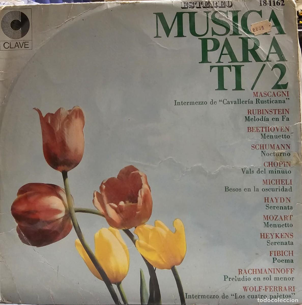 Vinyl records: Vinilo M&uacute;sica para Ti Vol. 2