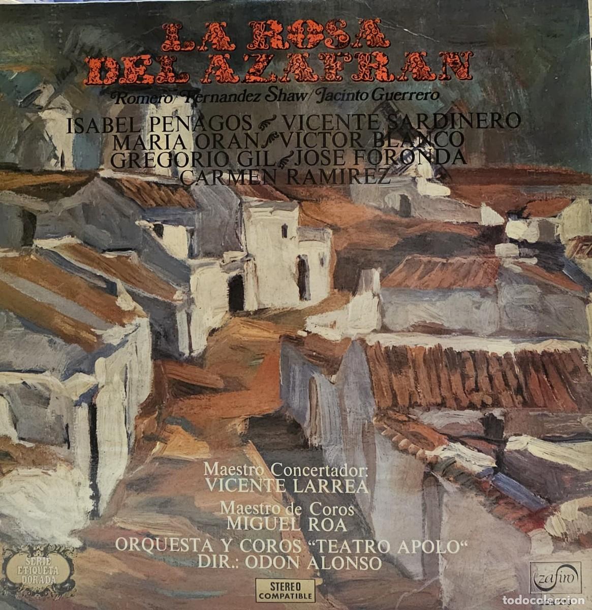 Vinyl records: Vinilo La Rosa del Azafr&aacute;n - Flamenco