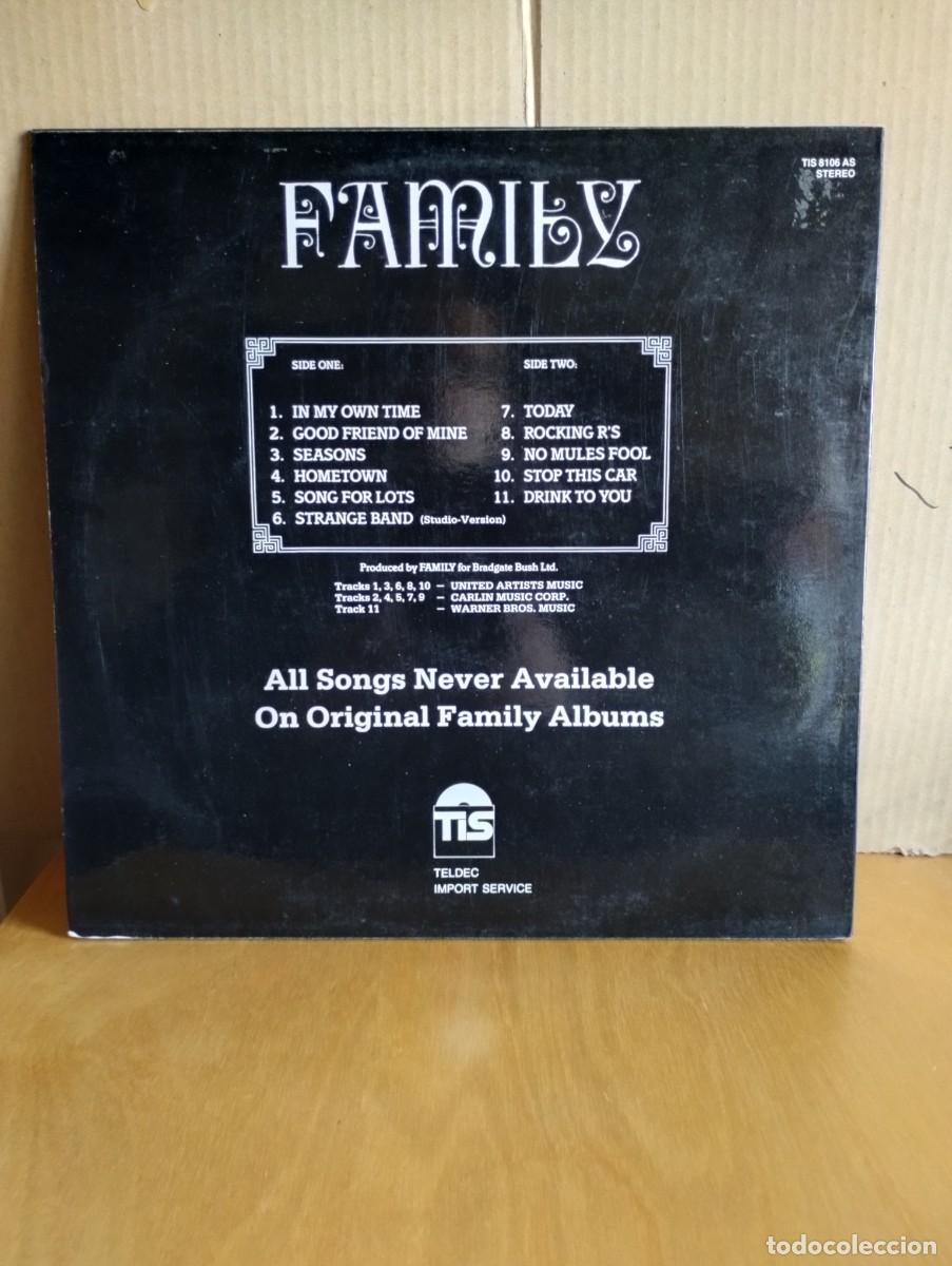 Discos de vinilo: FAMILY ----- FROM PAST ARCHIVES - Foto 2