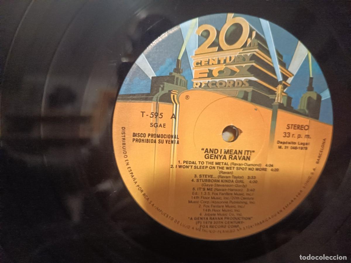 Discos de vinilo: Genya Ravan And I Mean It - Foto 3