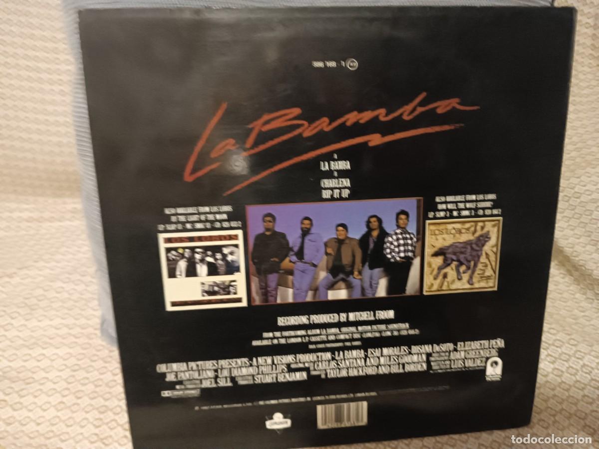 Discos de vinilo: Los Lobos La Bamba........ - Foto 2