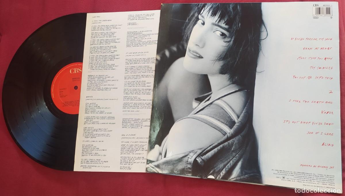 Discos de vinilo: LP Martika: Martika A&ntilde;o 1988 - Foto 2
