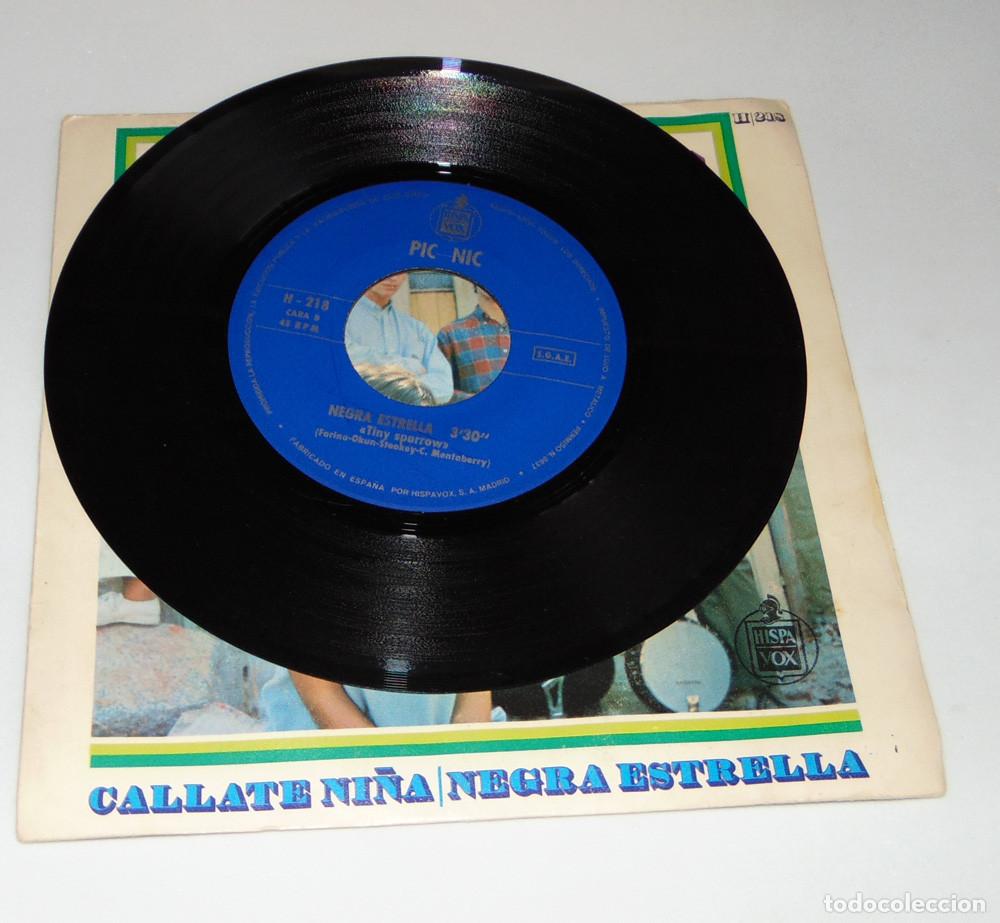 Discos de vinilo: PIC NIC - CALLATE NI&Ntilde;A - SINGLE 1967 - Foto 2