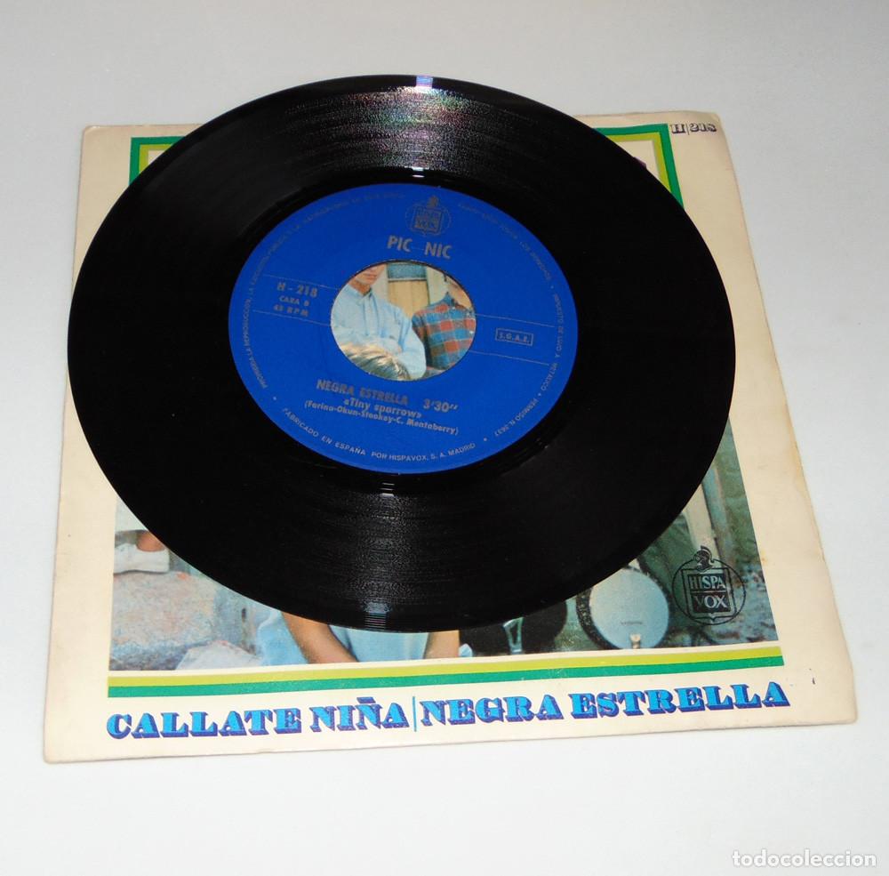 Discos de vinilo: PIC NIC - CALLATE NI&Ntilde;A - SINGLE 1967 - Foto 5