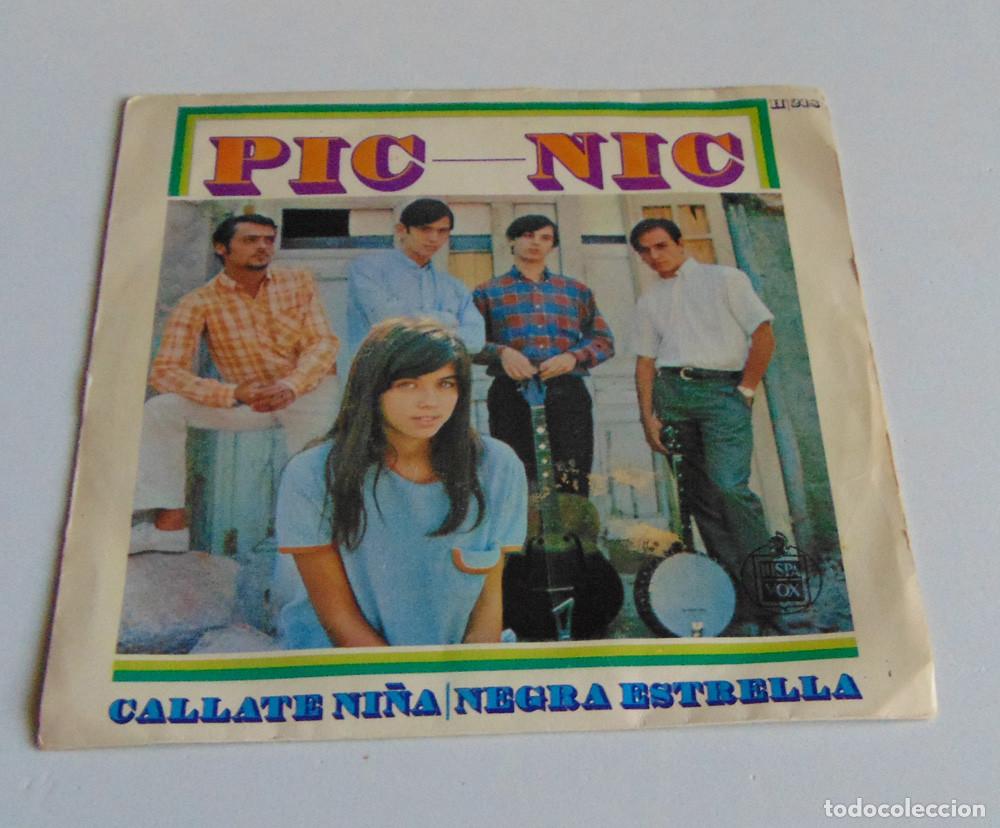 Discos de vinilo: PIC NIC - CALLATE NI&Ntilde;A - SINGLE 1967 - Foto 6