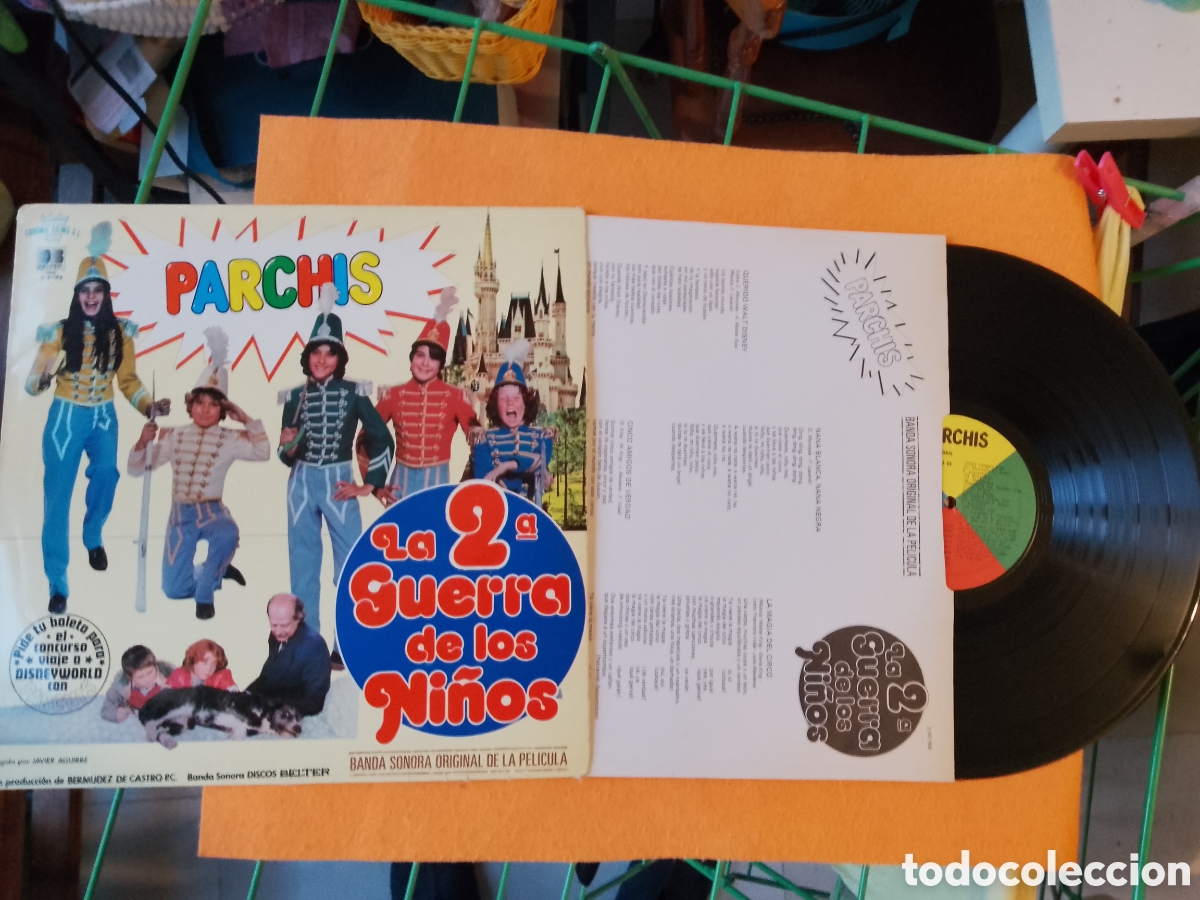 Discos de vinilo: PARCHIS - LA 2&ordf; GUERRA DE LOS NI&Ntilde;OS - Foto 1