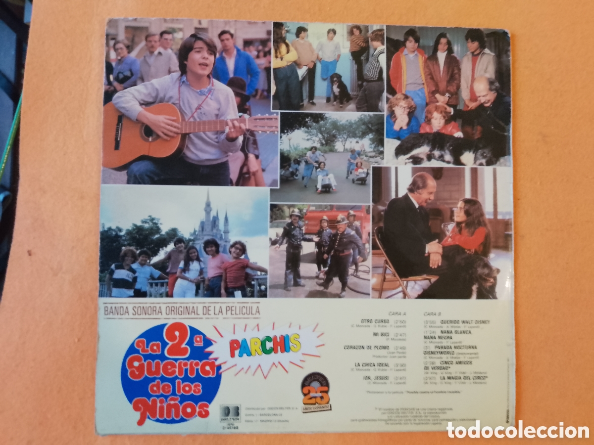 Discos de vinilo: PARCHIS - LA 2&ordf; GUERRA DE LOS NI&Ntilde;OS - Foto 3